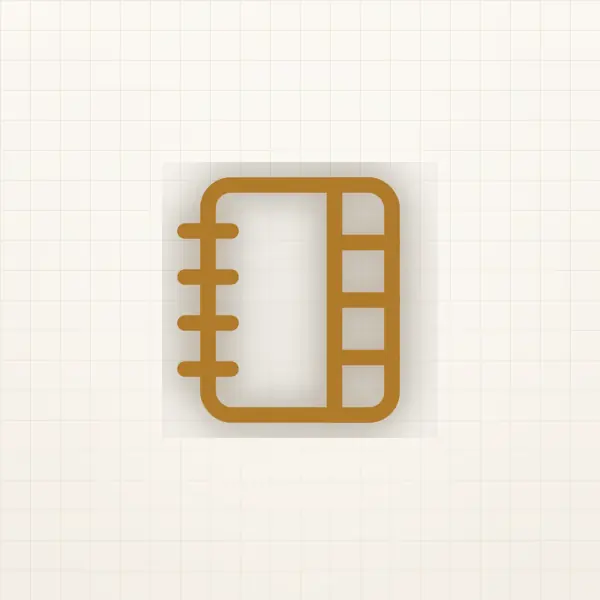 Ilustrácia zápisníka so záložkami ako symbol histórie rozpočtu