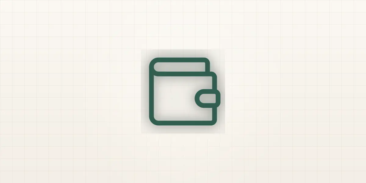 Ilustrácia peňaženky ako symbol vedenia domáceho rozpočtu
